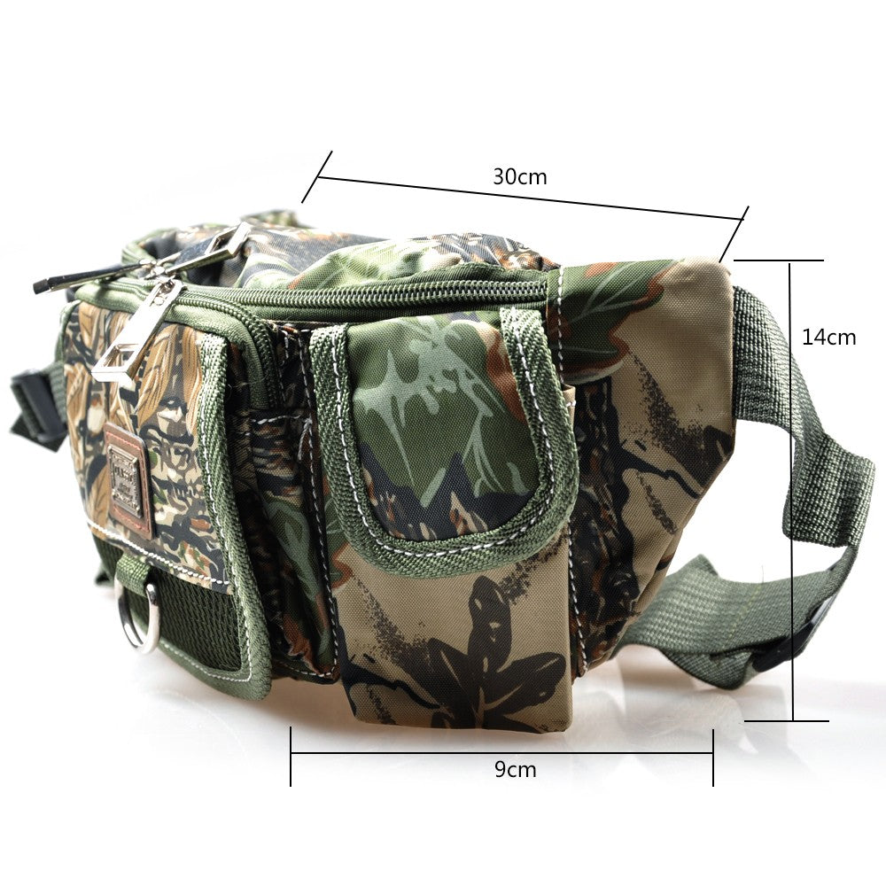 Fishing Tackle Bagpack Waterproof Waist