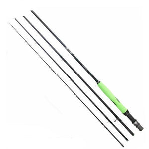 Fly Rod 2.28m/2.7m 4 Section Carbon Fiber