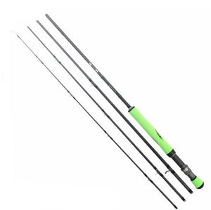 Fly Rod 2.28m/2.7m 4 Section Carbon Fiber