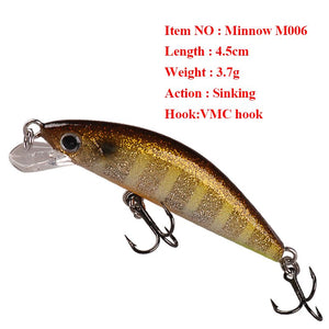 Smart Fishing Lures Minnow Bait 4.5cm