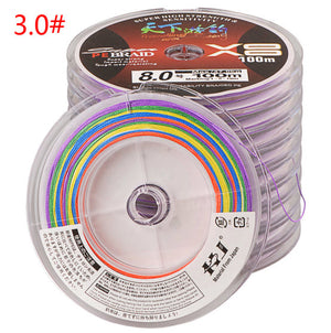 100-1000m 8 Strands Braided Fishing Line