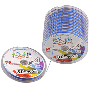 High Quality 100m Braided Fishing Line